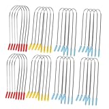 LRXIYODE 1 Set Ersatz-set Für Lockenwickler-clips: 0,75/1/1,25 Zoll Elektrische Lockenwickler-klemmen Für Schnelles Styling – U-förmige Lockenwickler-clips Für Einfache Haarfixierung