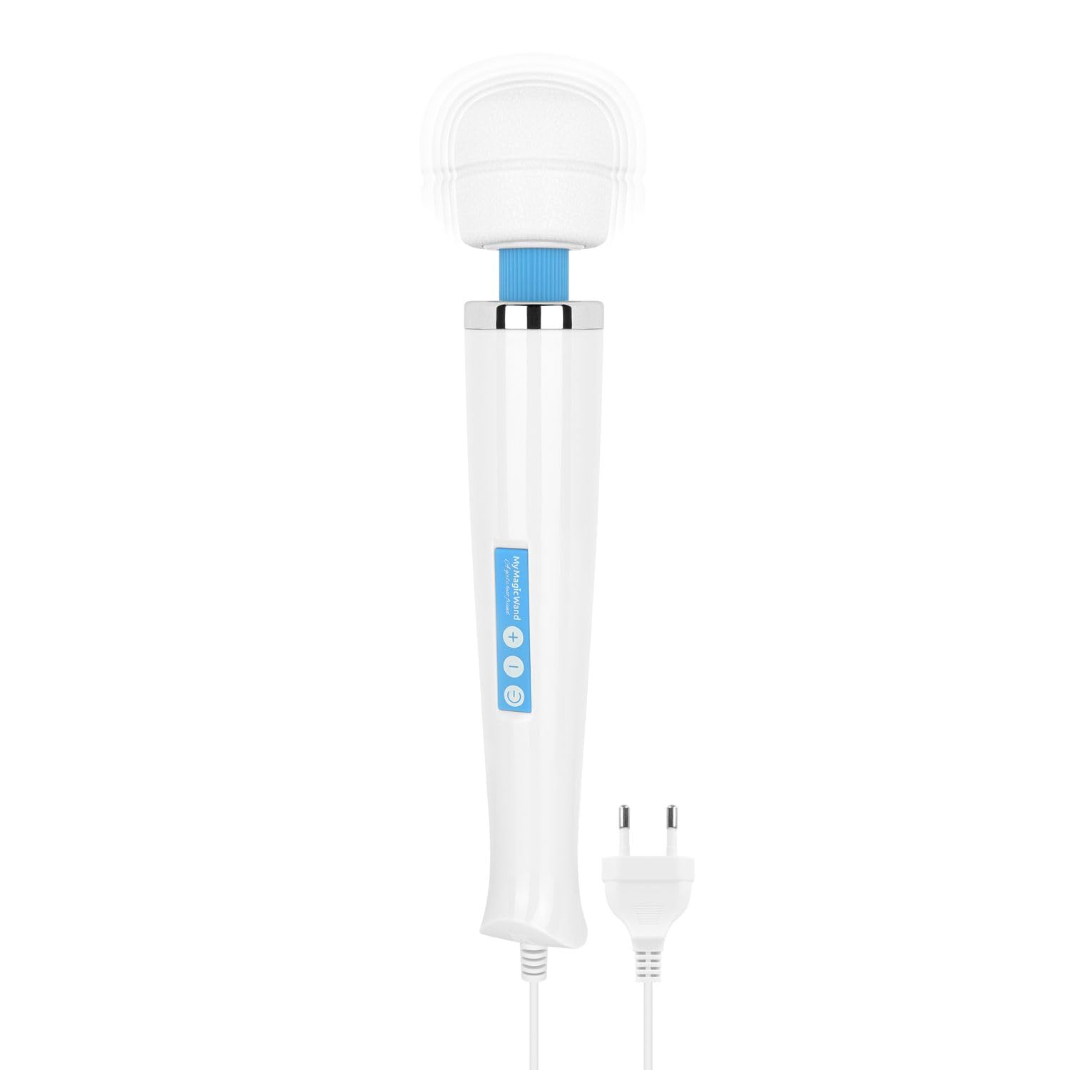 My Magic Wand (6 livelli di vibrazione) Massager per donne - massaggiatore, motore potente e estremamente silenzioso, massaggiatore muscolare, massaggiatore più forte in Europa - blu