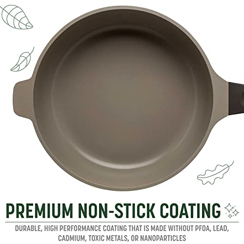 Image of Goodful All-in-One Pan, Multilayer Nonstick Cookware Set, High-Performance Construction, Multipurpose Design Replaces Multiple Pots and Pans, Dishwasher Safe, 11-Inch, 4.4-Quart Capacity, Graphite