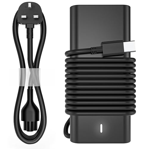 FUDCOCWN 65W USB C Laptop Charger Compatible with Dell Latitude 5540 5420 7400 5440 7440 3540 5520 7420 5430 7390 7320 5530 7430 3440 7340 5320 7410 7330 7530 XPS 13, Chromebook 3100 Power Cord