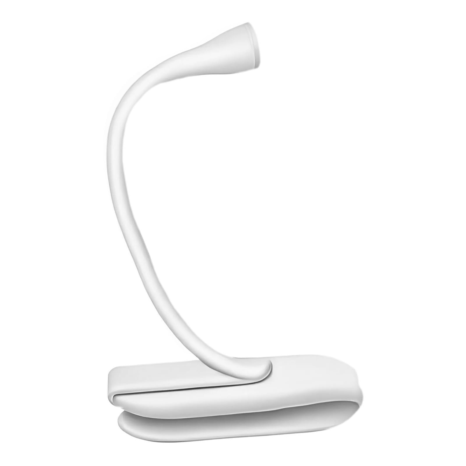 FROMCEO USB Powered Clip on Reading Light Flexible Gooseneck for Desk Study Space Saving Lamp