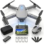 4K Dual Camera Drone FPV Foldable Mini Quadcopter, Brushless RC | For adults & beginners, brushless motor, includes carrying case, gift-ready, easy folding design