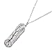 Natural Clear Rock Quartz Wire Wrapped Healing Reiki Crystal Tree of Life Pendant