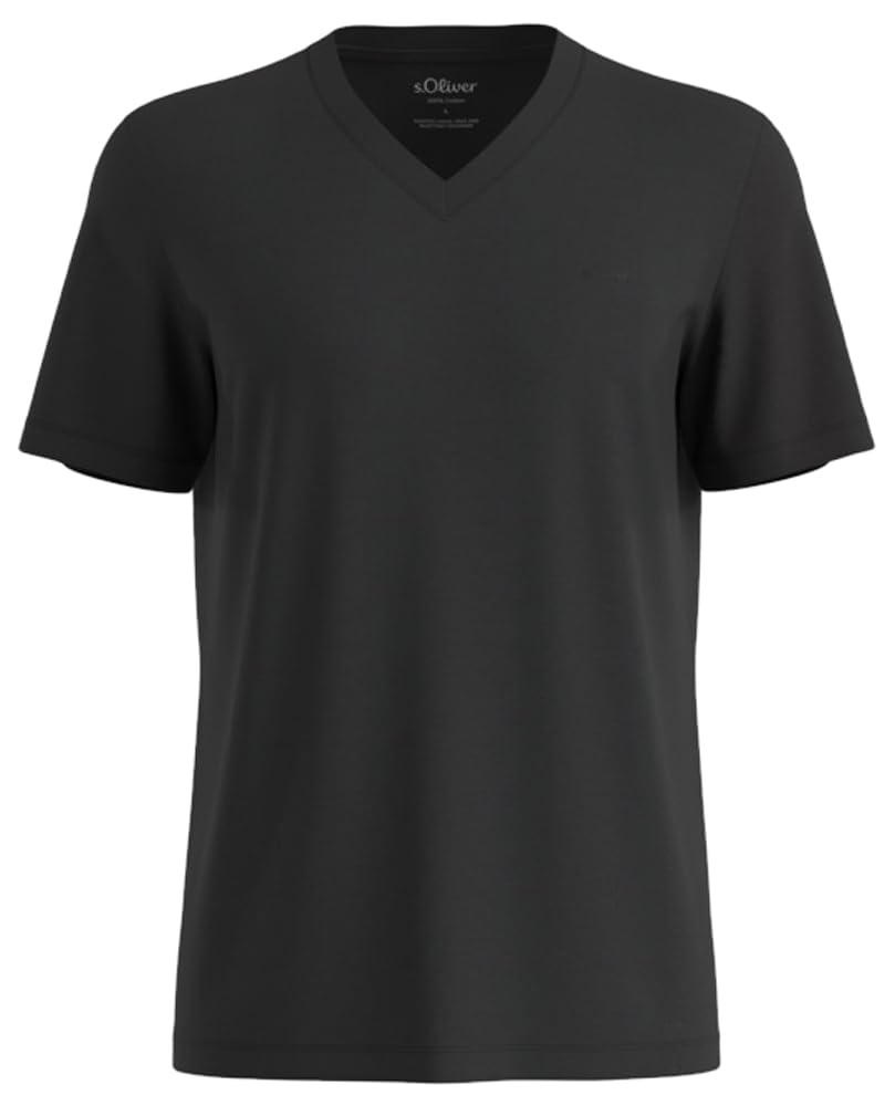 s.Oliver Herren Shirt 2175877 9999 schwarz L