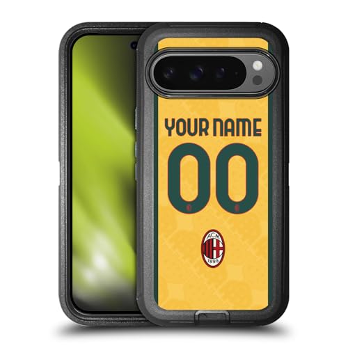 Coque Pixel 9 Pro XL AC Milan Head Case Designs Kit Personnalisé