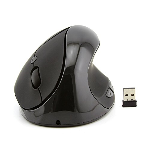 Ratón inalámbrico ergonómico vertical para evitar el dolor de muñeca en tu PC
