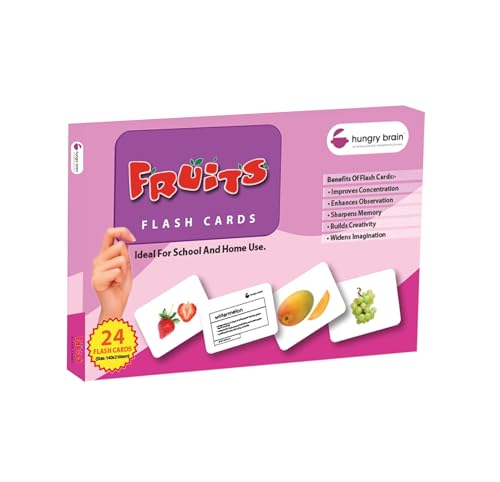 Image of Hungry Brain Flash Cards (Fruits)