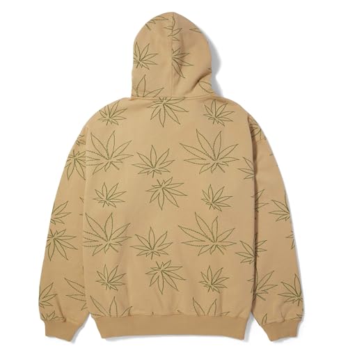 HUF Plantlife Fleece Hoodie - Comfortable Cotton Sweatshirt2