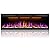 Dreamflame Modern Electric Fireplace 50inch, Recessed & Wall Mounted Fireplace Electric, Realistic Flame Effect and Heat Up Fast with Low Noise, Thermostat& Timer, 750W/1500W, Black