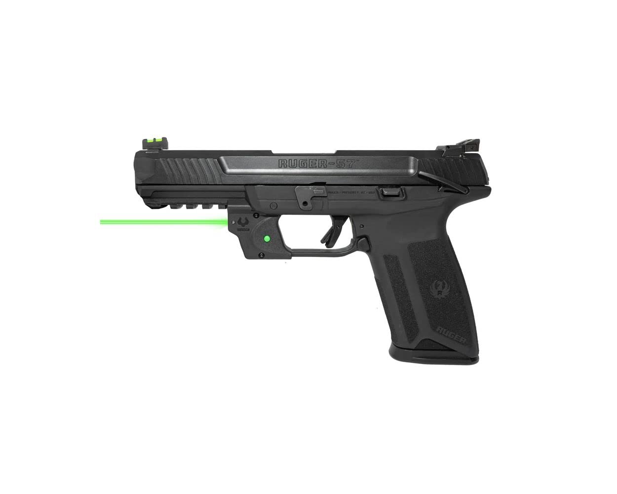 Viridian E Series Green Laser Sight, Custom Gun Fits, Railed or Non-Railed Pistols, Class 3R Green Laser Sight, 5mW Output