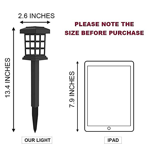 Maggift 12 Pack Solar Powered Pathway Lights | 12 Pack Solar Pathway Lights #TOP4
