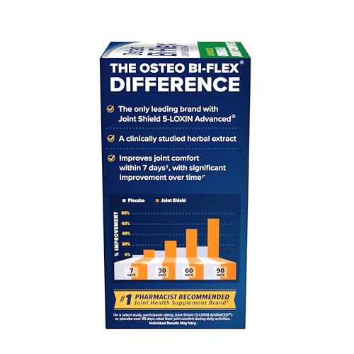 Image of Osteo Bi-Flex Advanced Omega-3 Joint Complex Algae Oil Supplement, 80 Ct