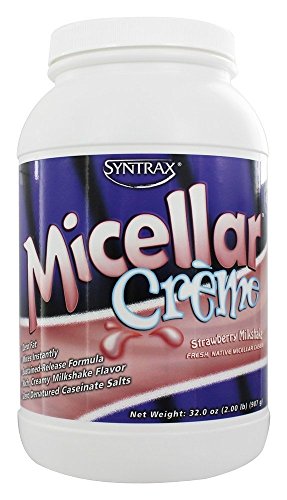 Caseína Micellar Creme - Syntrax (907g) - Strawberry Milkshake Syntrax