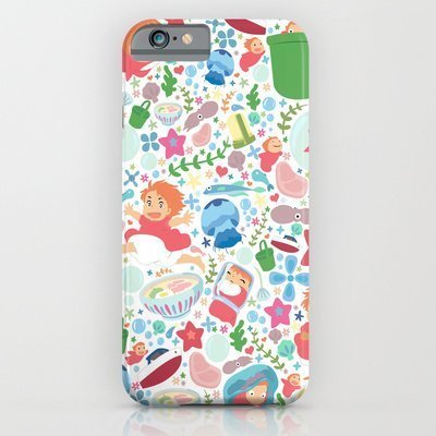Society6 - Ponyo Pattern - Studio Ghibli iPhone 6