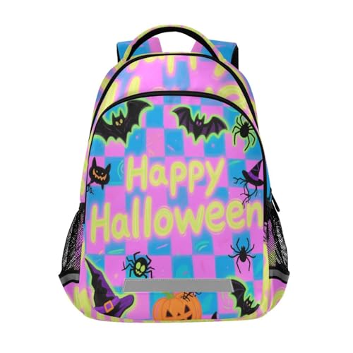 Sac à dos d'Halloween motif citrouille pour enfants 10-12 ans