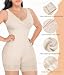 Imagen de YIANNA Fajas Reductoras Mujer Abdomen Reductor Body Moldeador Barriga Adelgazante Faja Colombiana Invisible Shapewear Bodysuit Beige L 7275