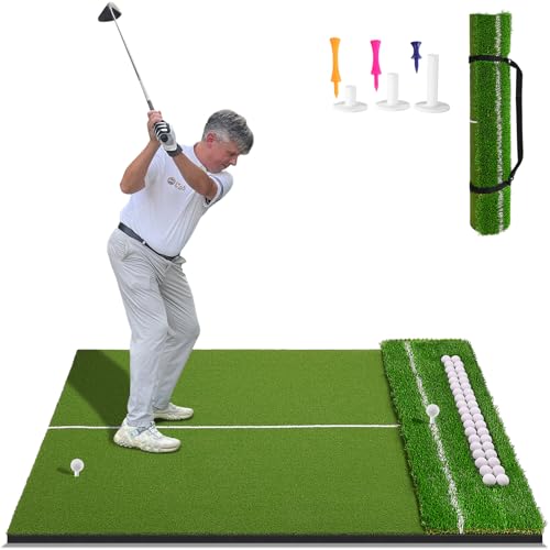 KQUIXOTIC Dual-Turf Golf Mat
