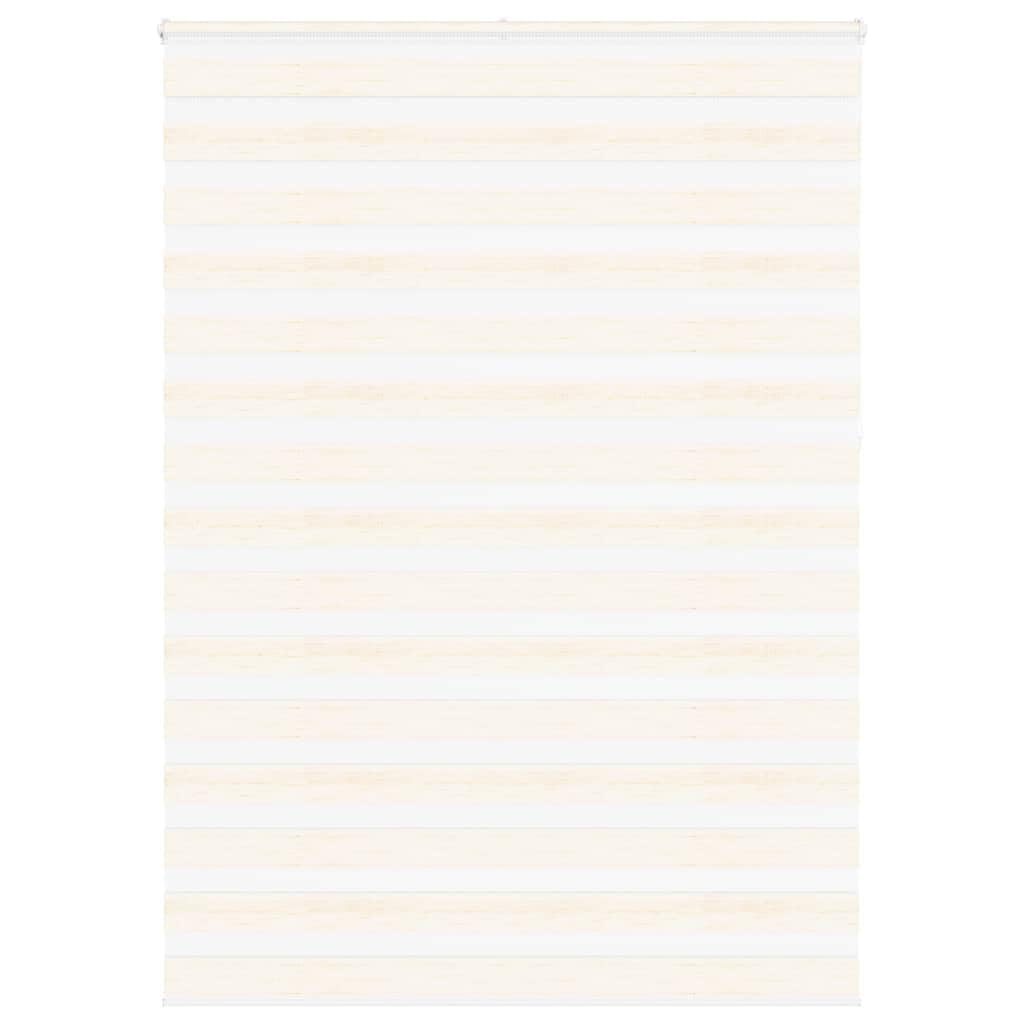 Store vénitien zébré Beige marbré en Polyester 160 x 230 cm Largeur Tissu 155,9 cm, Montage avec ou sans perçage, Protection Solaire et intimité pour fenêtre Chambre Salon