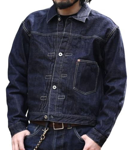 [TCB �W�[���Y] Lined Late S40's Jacket 2024AW���� ��탂�f�� �f�j���W���P�b�g ���C�j���O (JP, �����T�C�Y, 46, �l�C�r�[)