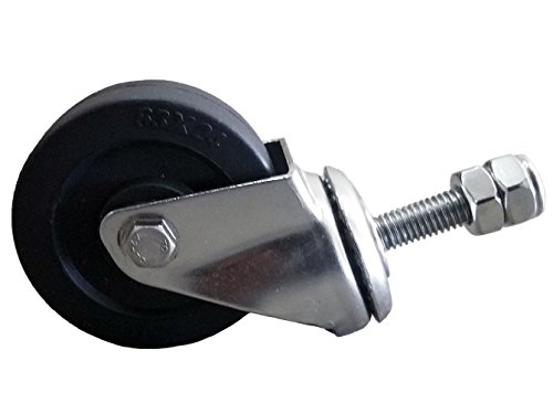 Ultimate Washer Replacement Castors For Be 18", 20", 24" Stainless Steel Surface Cleaners, 2-Pack #TOP3