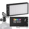 G1s RGB Video Light, Built-in 12W Rechargeable Battery LED Camera Light Full Color 12 Common Light Effects, CRI≥97 2500…