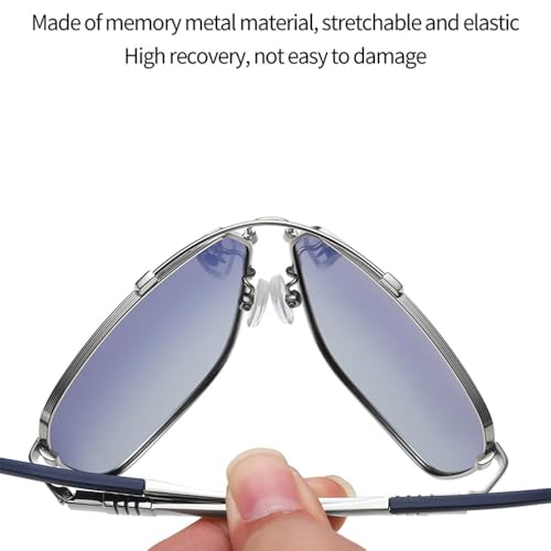 Men Sunglasses UV400 Trend Sun Glasses Metal Polygon Eyeglasses Frame Beach Driving Fishing Travel Shade Eyewear2