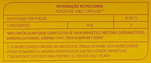 Leão Cápsula De Chá Camomila Cidreira E Maracujá Fuze Com 10 Unidades