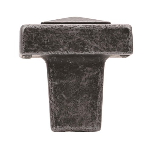 Amerock | Cabinet Knob | Wrought Iron | 1-1/8 Inch (29 Mm) Length | Forgings | 1 Pack | Drawer Knob | Cabinet Hardware #TOP2