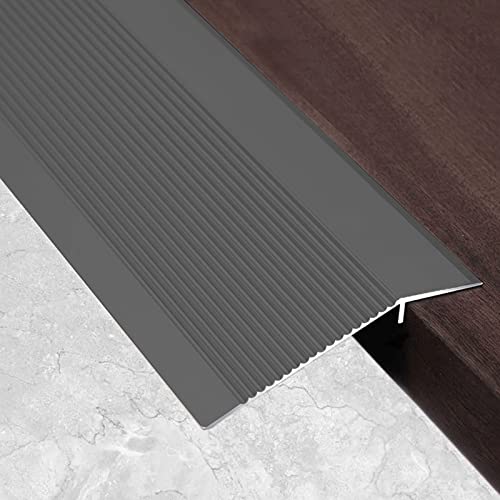 Perfil de transición de aluminio rampa reductora de 4 pulgadas suelo laminado