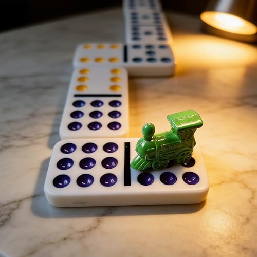 10 Piezas Marcadores Metal Mexican Train Juego miniatura 6