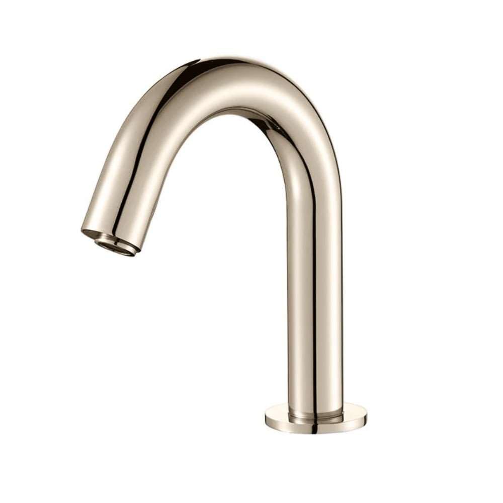 Brio Commercial Brushed Nickel Touchless Volume Automatic Sensor Hands Free Faucet