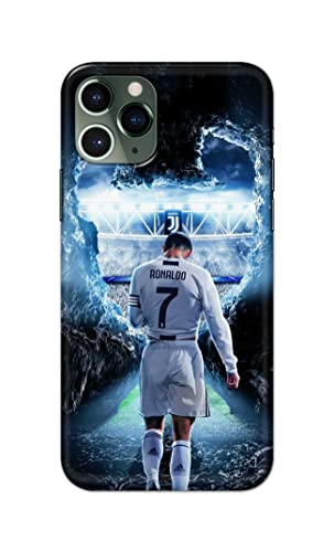 Image of Printed Hard Back Cover Case for Apple iPhone 11 Pro Back Cover (Footbal Legend) -1302