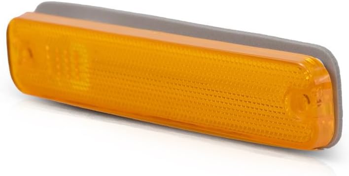 For Ford F-Pickup 73-79/Bronco 1978-79 Front Side Marker Light Assembly Unit Driver OR Passenger Side | Single Piece | Amber FO2550101