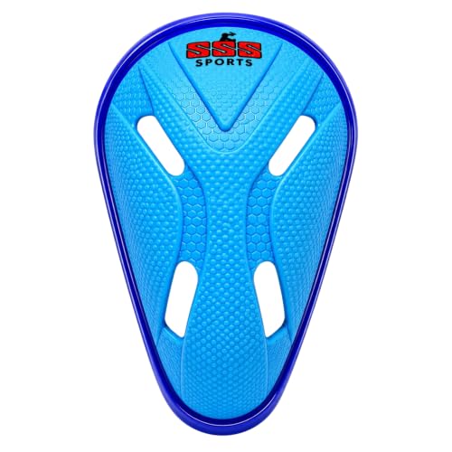 Image of SSS Octopus Abdominal Guard with Extra Soft Rubber Pad (Size & Colour Choice) (Kids, Blue)