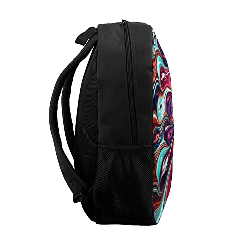 Sac à dos sac à dos décontracté imprimé 3D grand format - 3