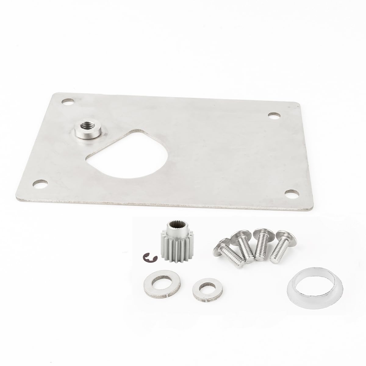Original LST Reparaturkit Set Verdeckmotor Zahnrad Ritzel kompatibel mit BMW 3er E30 Cabrio – Instandsetzung des ausgebrochenen Umlenkpunkts am Verdeckmotorgehäuse, für elektrisches Verdeck