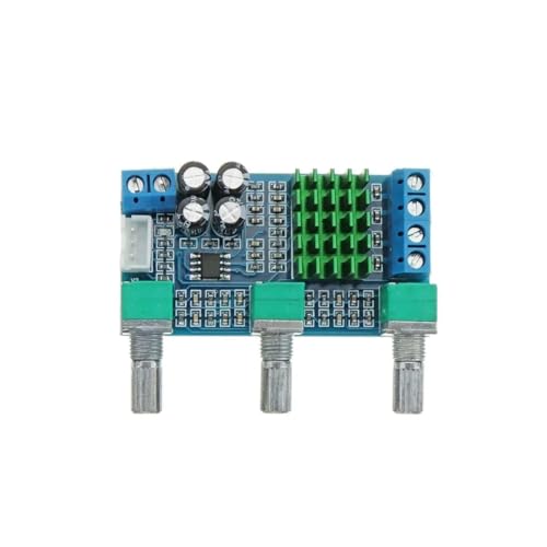 Image of CentIoT - TPA3116D2 2x80W Dual Channel Digital Audio Amplifier Board - with bass, treble and volume control