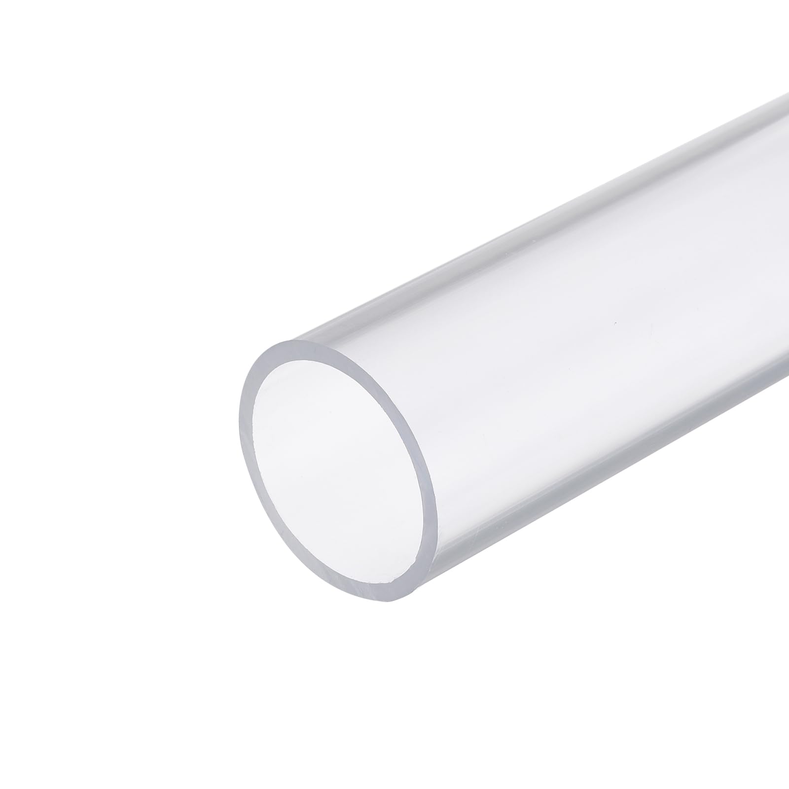 Tubo Rigido PVC Trasparente 43mm ID 50mm OD Alta Resistenza per Acquario Vasca Pesci Serra