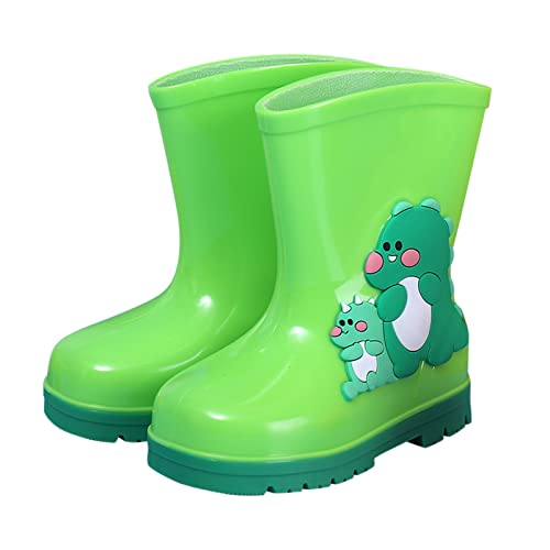Unisex-Child Classic Rain Boots, Kids Rain Boots Boys Girls Lightweight PVC Rain Boots Waterproof Non-Slip Shoes