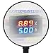 400V 100A Voltage Voltmeter Ammeter 2in1 DC Volt Amp Dual Display Panel Meter Red Blue Digital LED+shunt
