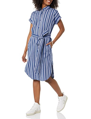 Amazon-Essentials-Womens-Short-Sleeve-Button-Front-Belted-Shirt-Dress
