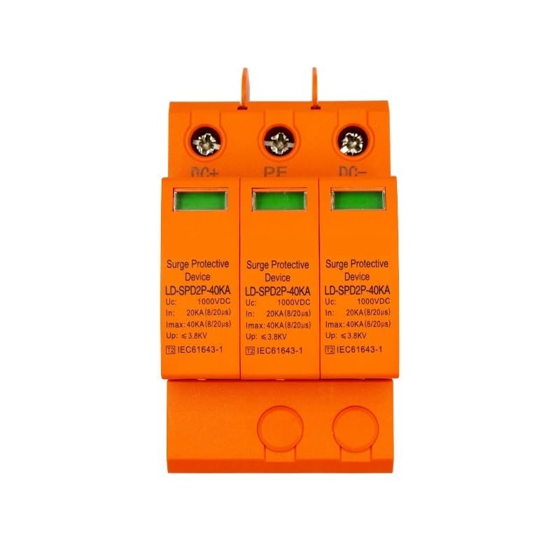 Parasurtenseur DC PV SPD 1000V 2P protection haute performance pour installation solaire