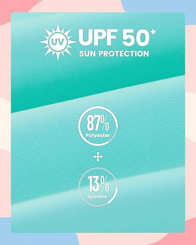 Image of Angel season Girls Swimsuits Kids Bathing Suit One Piece Swimwear with UPF 50+ Cute