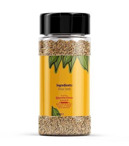 image for Unpretentious Anise Seed, 5 Tbsp, Licorice Flavored Spice, Great for M
