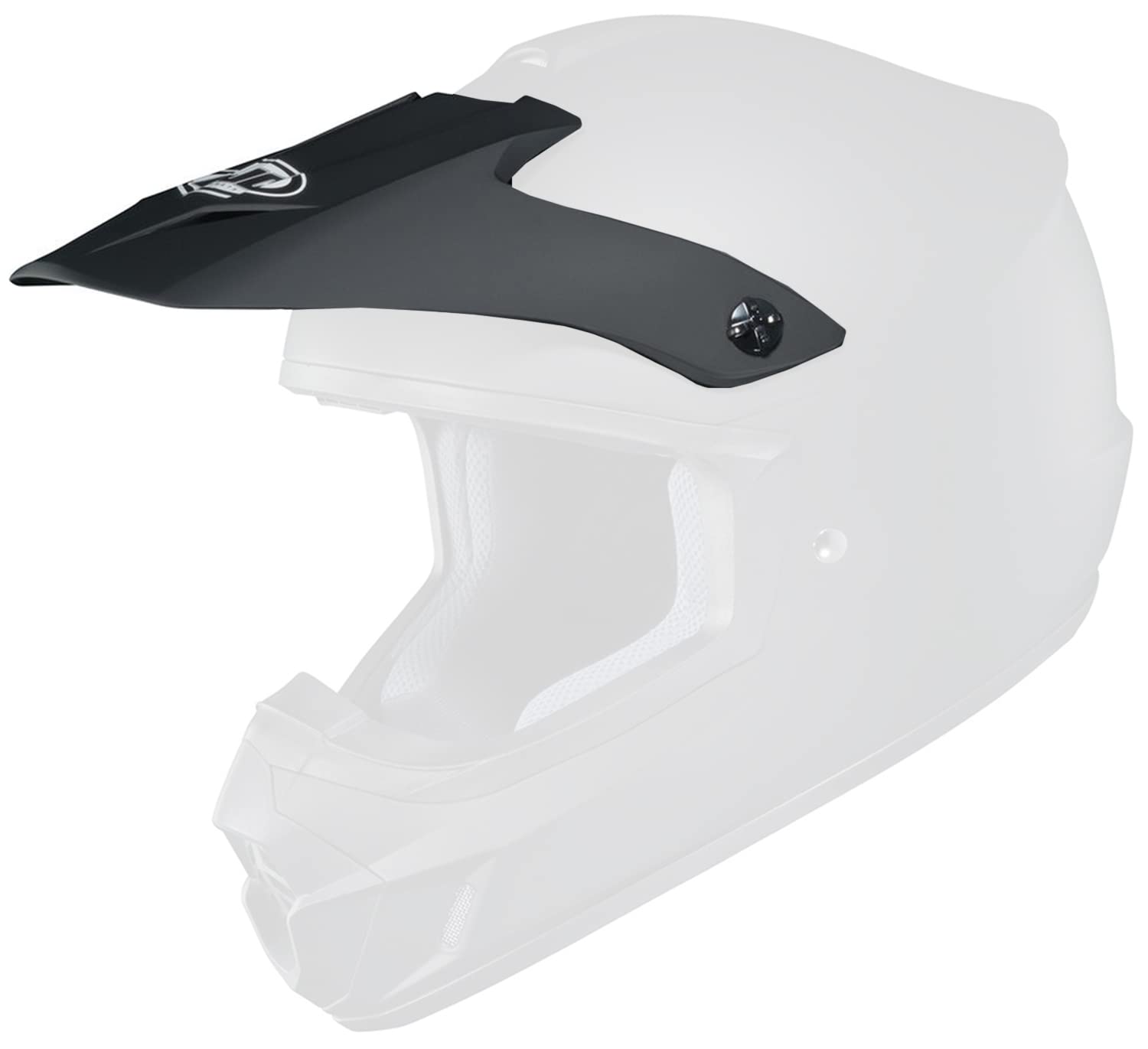 Amazon.com: HJC CS-MX II Solid Helmet Replacement Visor/Peak Matte Black : Automotive