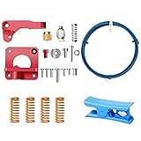 【Metall-Bowden-Extruder】: Der verbesserte Extruder besteht aus einer Hochleistungsaluminiumlegierung, die stabiler und langlebiger als die Kunststoffteile ist.