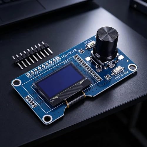 Écran I2C OLED avec encodeur rotatif pour éliminer les erreurs de navigation menu