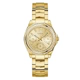 GUESS Women’s 36mm Gold-Tone Watch Champagne Dial Bracelet