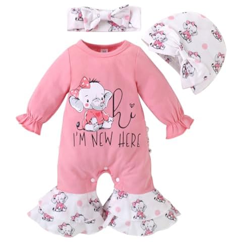 HEOXIN Ensemble Bébé Fille 3 Pièces Cover