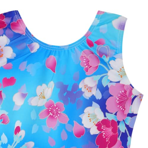 HOZIY Gymnastics Leotards for Girls with Shorts Biketards Dance Tumbling Outfits Matching Scrunchies 1-12 Years Old